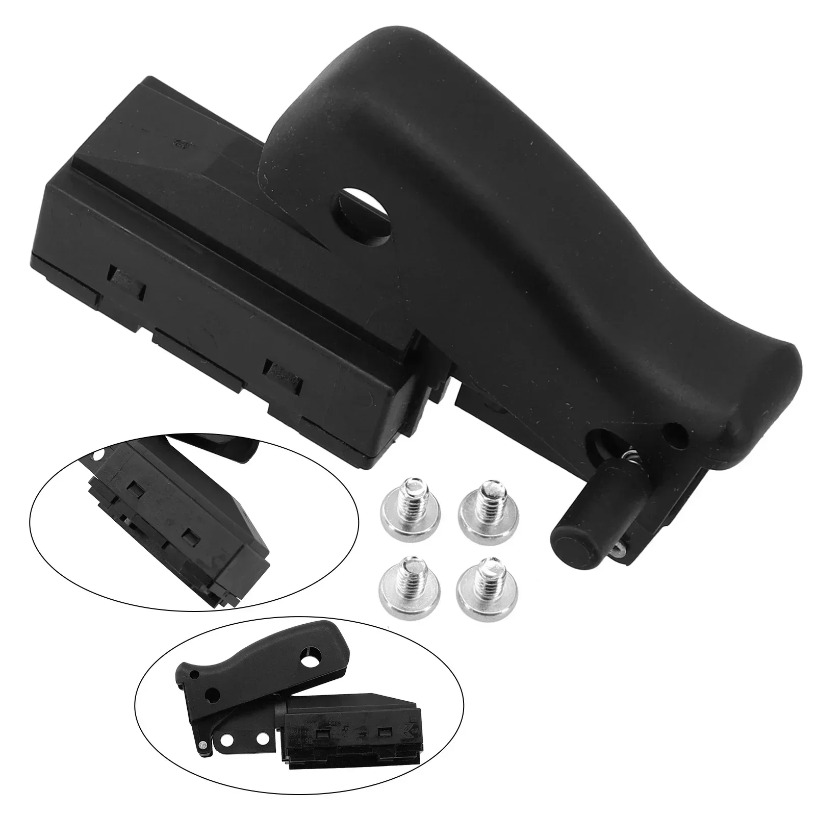 1Pc Drill Trigger Switch Suitable For BGV-2122-004 Angle Grinder Polisher Press Self-locking Switch Replacement Parts
1Pc Drill Trigger Switch Suitable For BGV-2122-004 Angle Grinder Polisher Press Self-locking Switch Replacement Parts