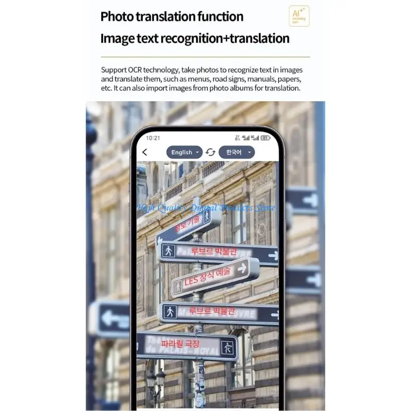 U2JE AI Voice Recorder Real Time Transcription Translation Digital Voice Recorder
U2JE AI Voice Recorder Real Time Transcription Translation Digital Voice Recorder