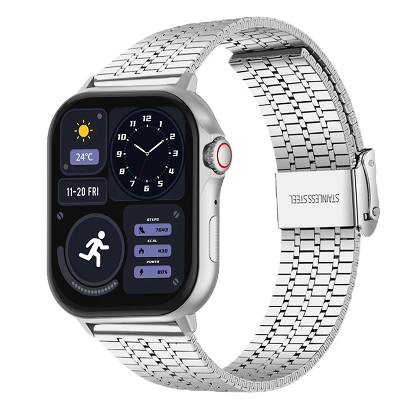 Stainless Steel Watchband For COLMI P82 P78 P60 P68 Metal Strap For Colmi C8 Max Wristband Correas reloj For colmi c81 Bracelet
Stainless Steel Watchband For COLMI P82 P78 P60 P68 Metal Strap For Colmi C8 Max Wristband Correas reloj For colmi c81 Bracelet