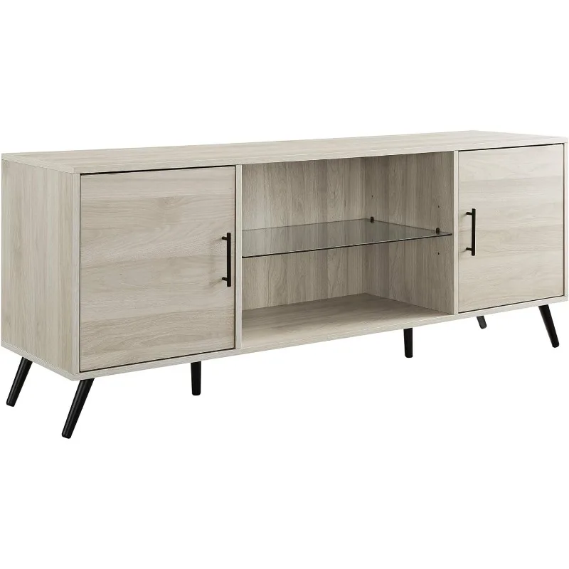 Современная стеклянная полка для телевизора Saxon Mid Century, подставка для телевизоров до 65 дюймов, 60 дюймов
Современная стеклянная полка для телевизора Saxon Mid Century, подставка для телевизоров до 65 дюймов, 60 дюймов