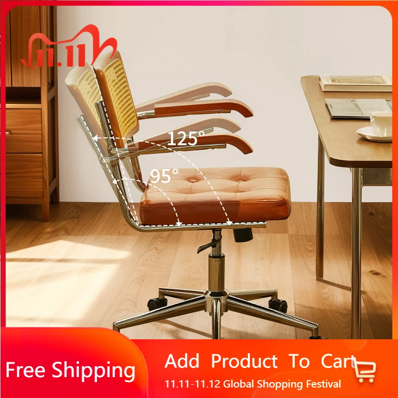 Home Computer Chair Ergonomic Office Comfortable Sedentary Bedroom Chair Study Desk Backrest Lift Swivel Chaisse Furniture
Home Computer Chair Ergonomic Office Comfortable Sedentary Bedroom Chair Study Desk Backrest Lift Swivel Chaisse Furniture