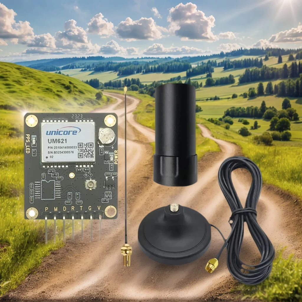 Dual-frequency Multi-system RTK Tracking Positioning Navigation GNSS Module UM621 GPS L1 L5 BDS Galileo GLONAS Support RTCM NMEA
Dual-frequency Multi-system RTK Tracking Positioning Navigation GNSS Module UM621 GPS L1 L5 BDS Galileo GLONAS Support RTCM NMEA