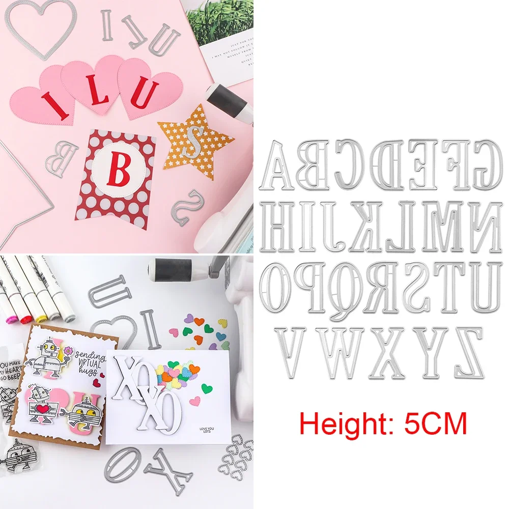 5 см 26 A-Z набор металлических штампов для резки английского алфавита для DIY Скрапбукинг тиснение бумаги украшения карты ремесло изготовление 2024 новый
5 см 26 A-Z набор металлических штампов для резки английского алфавита для DIY Скрапбукинг тиснение бумаги украшения карты ремесло изготовление 2024 новый