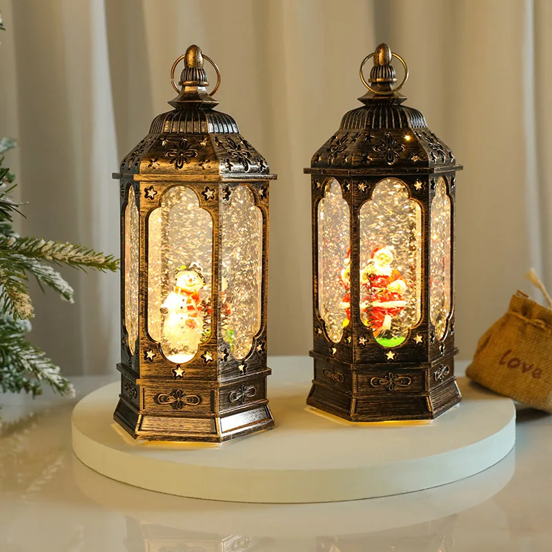 Christmas Musical Snow Lantern LEDs Fairy Lights Lamp Christmas Decoration Santa Claus Hanging Lighting with Song Christmas Gift
Christmas Musical Snow Lantern LEDs Fairy Lights Lamp Christmas Decoration Santa Claus Hanging Lighting with Song Christmas Gift