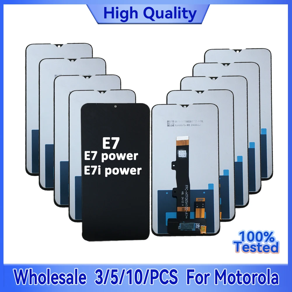 Оптовая продажа, партия 3/5/10 шт. для Motorola E7 LCD E7 Power Screen E7i Power Touch Display Touch в сборе для мобильных телефонов Moto
Оптовая продажа, партия 3/5/10 шт. для Motorola E7 LCD E7 Power Screen E7i Power Touch Display Touch в сборе для мобильных телефонов Moto