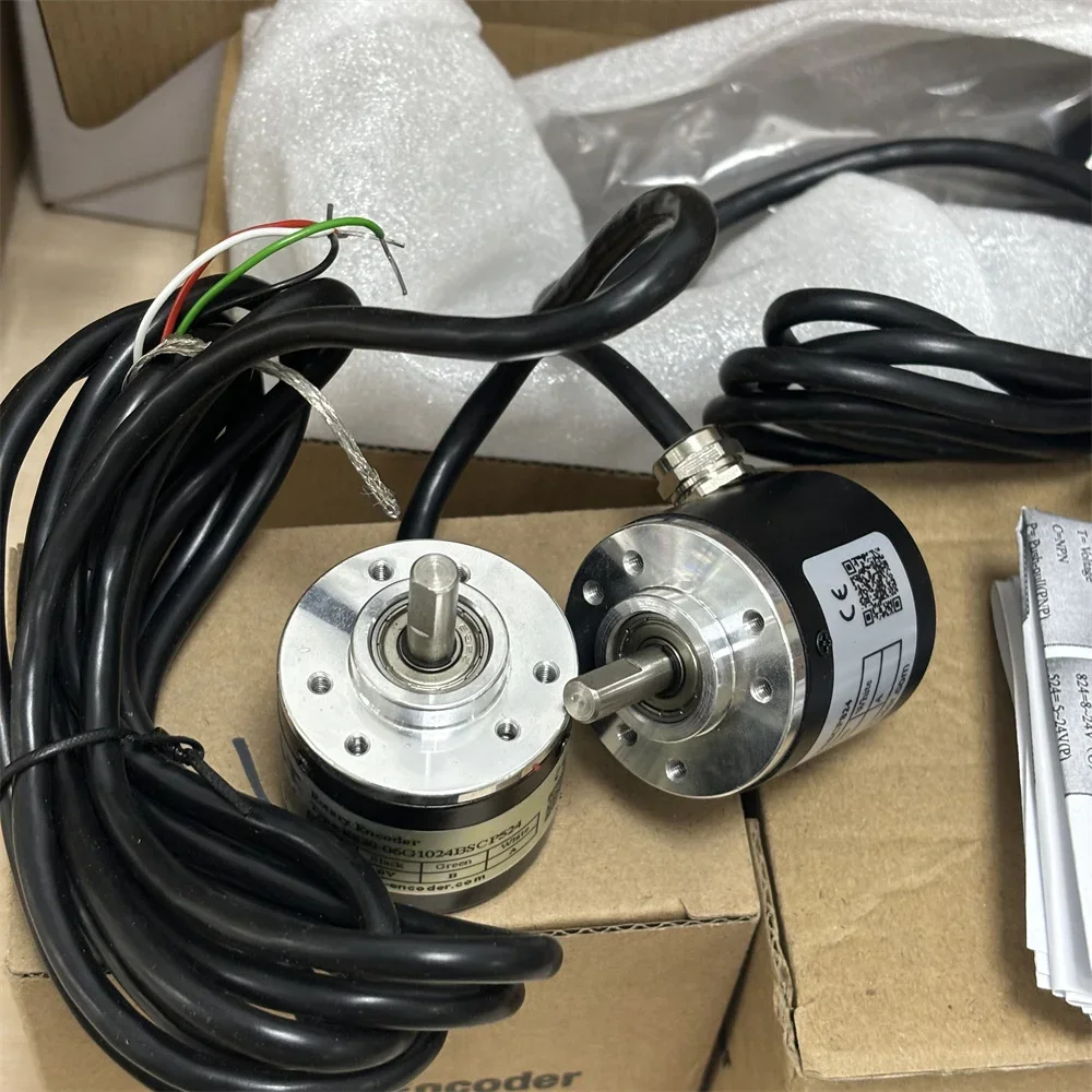 In stockCALT ES38 6mm shaft Incremental Rotary Encoder 100 200 360 400 600 1000p/r A B Phase NPN Output 8-24V
In stockCALT ES38 6mm shaft Incremental Rotary Encoder 100 200 360 400 600 1000p/r A B Phase NPN Output 8-24V