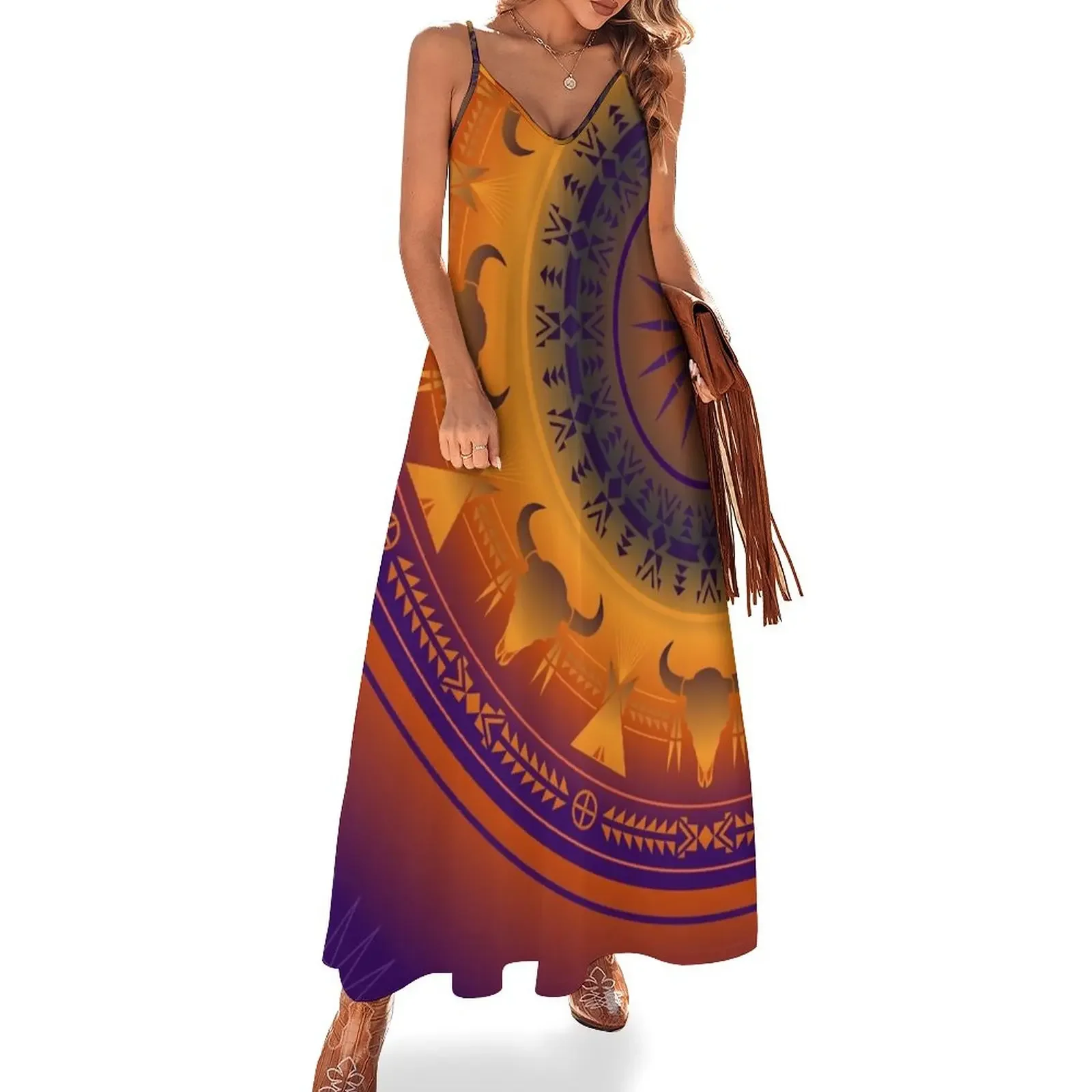 Sundown (Purple) Sleeveless Dress Summer dresses for women chic and elegant woman dress Women long dress
Sundown (Purple) Sleeveless Dress Summer dresses for women chic and elegant woman dress Women long dress