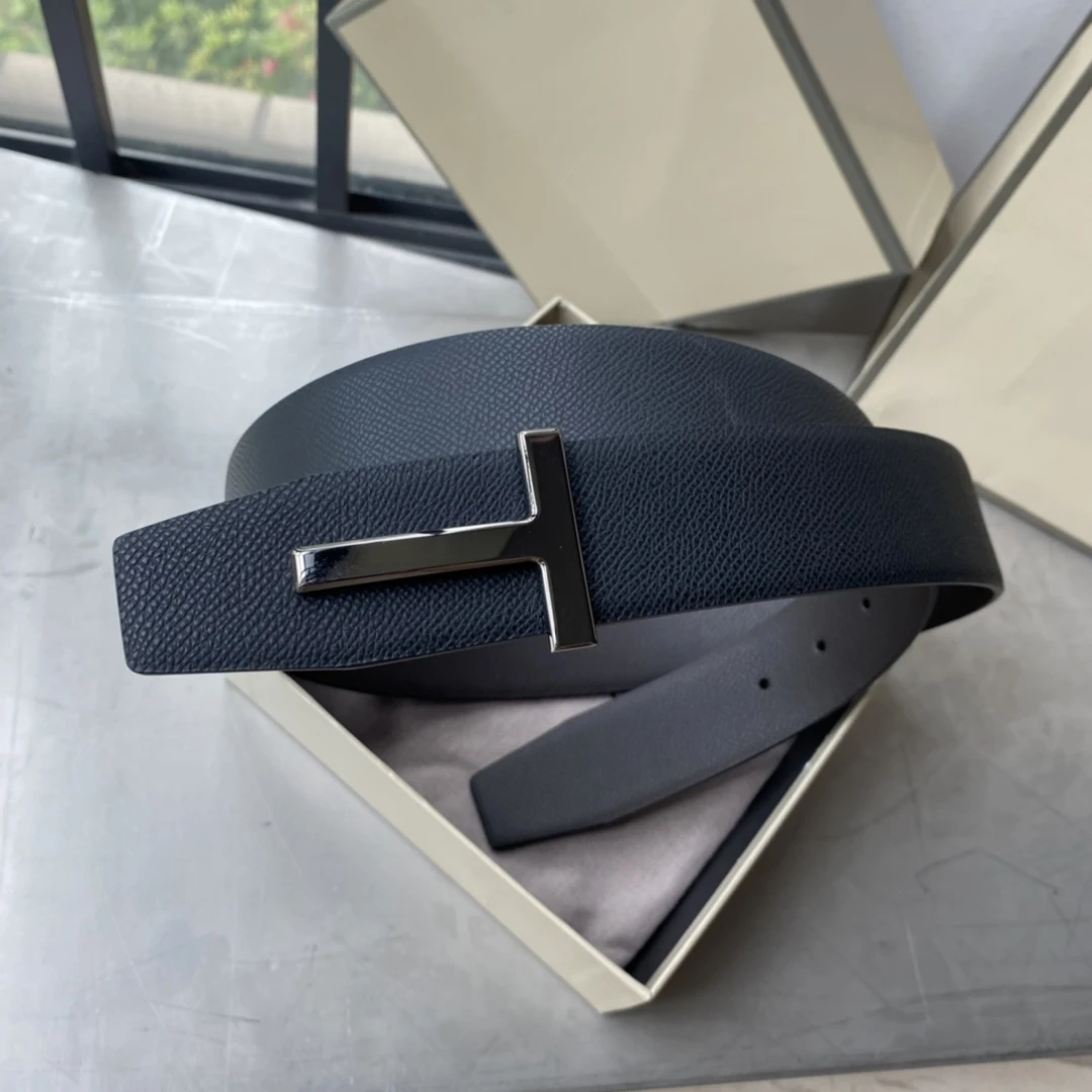 High quality top luxury designer brand T-buckle belt 2025 double-sided men's genuine leather denim belt business TF02
High quality top luxury designer brand T-buckle belt 2025 double-sided men's genuine leather denim belt business TF02