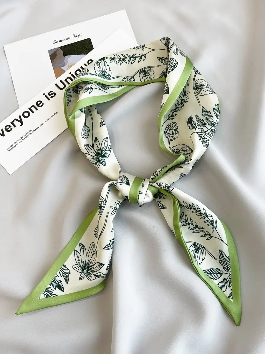 Women's Floral Print Scarf, Suitable For Daily Wear Hair Band Turban Headband Sweatband, School Stuff, College, Headbands Fall
Women's Floral Print Scarf, Suitable For Daily Wear Hair Band Turban Headband Sweatband, School Stuff, College, Headbands Fall