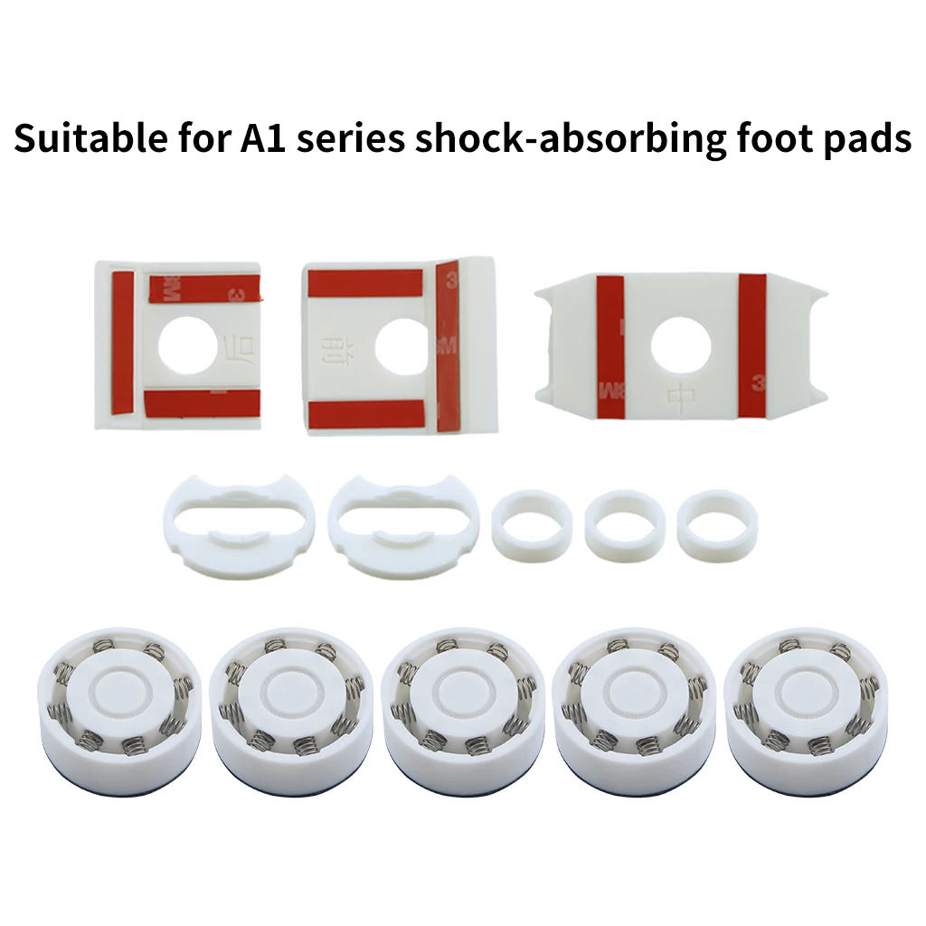 For Bambu Lab A1 Series Foot Pads Wear-Resistant Upgraded Enhance Shock Absorption For 3D Printer Accessories
For Bambu Lab A1 Series Foot Pads Wear-Resistant Upgraded Enhance Shock Absorption For 3D Printer Accessories