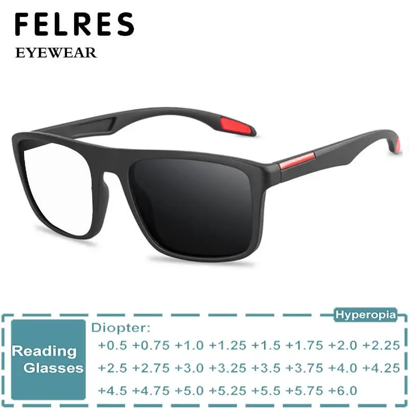 Classic Brand Design Photochromic Reading Glasses Men Square Presbyopic Eyeglasses Fashion Color Changing Sunglasses Customized
Classic Brand Design Photochromic Reading Glasses Men Square Presbyopic Eyeglasses Fashion Color Changing Sunglasses Customized