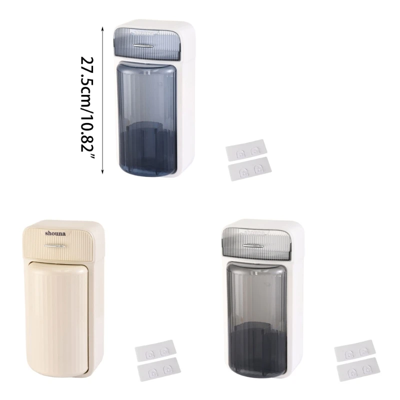 Versatile Jewelry Container Space Saving Rotating Jewelry Container Handy Wall Mounted Storage Box Makeup Brush Holder
Versatile Jewelry Container Space Saving Rotating Jewelry Container Handy Wall Mounted Storage Box Makeup Brush Holder