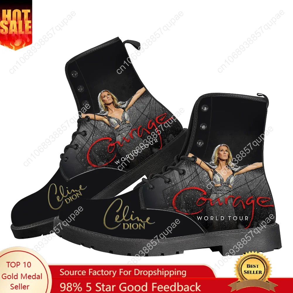 Celine Dion My Heart Will Go on Casual Boots Music Singer Mens Womens Teenager Shoes Fashion 3D Boot Outdoor Customize Made Shoe
Celine Dion My Heart Will Go on Casual Boots Music Singer Mens Womens Teenager Shoes Fashion 3D Boot Outdoor Customize Made Shoe