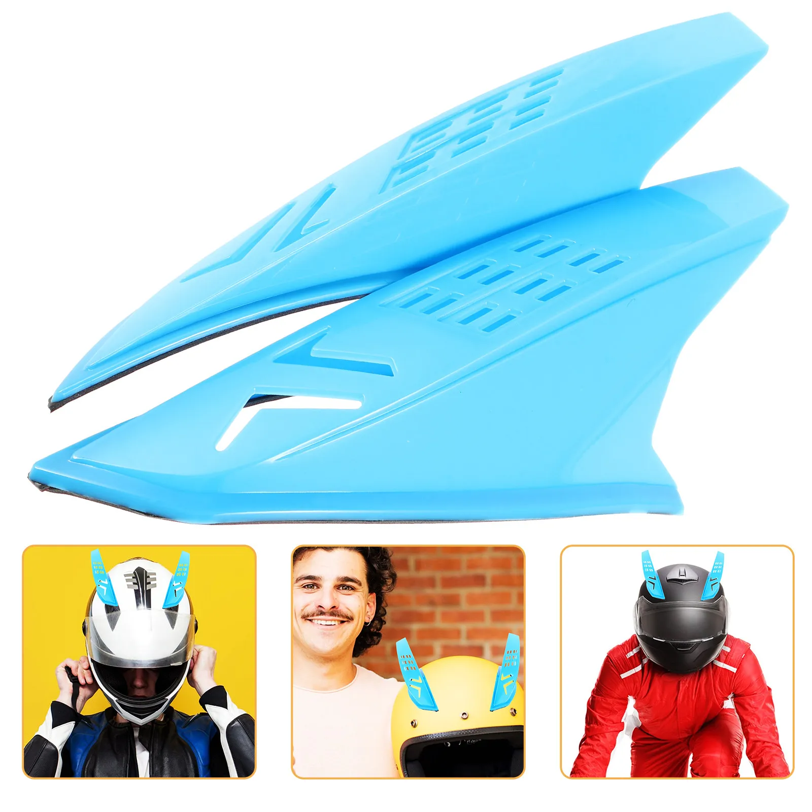1Pair Accessories Eye-Catching Horns Aerodynamic Performance Easy Installation Multiple Uses Punk Style
1Pair Accessories Eye-Catching Horns Aerodynamic Performance Easy Installation Multiple Uses Punk Style