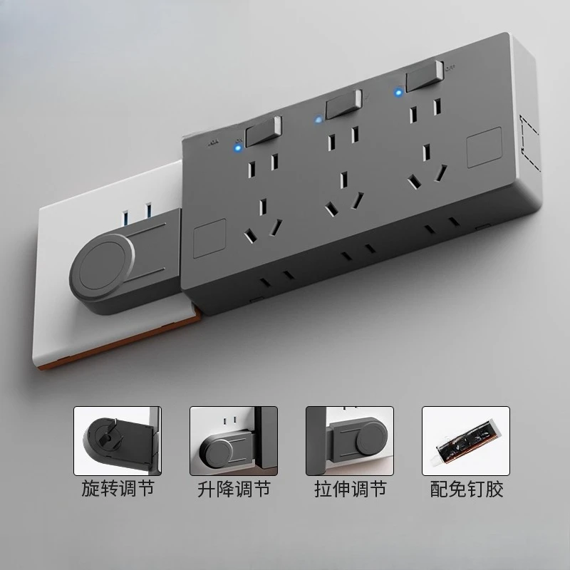 Expansion socket cable-free one-to-multi converter, high-power expansion plug-in board socket multi-function patch panel
Expansion socket cable-free one-to-multi converter, high-power expansion plug-in board socket multi-function patch panel