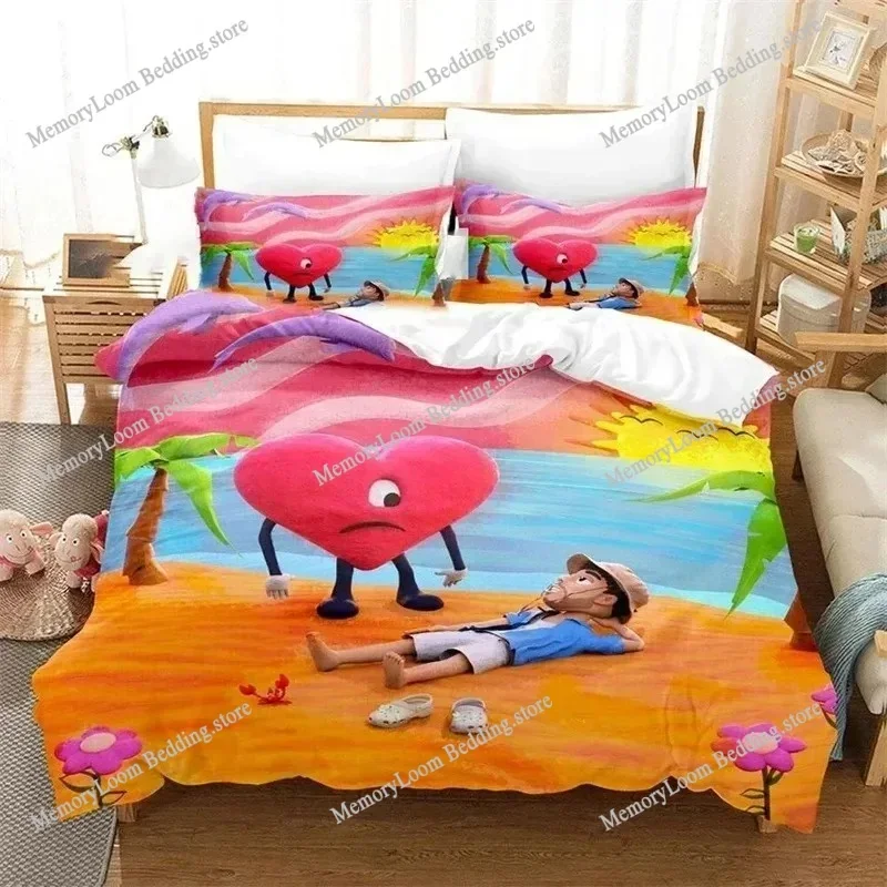 Singer Album Trendy UN VERANO SIN TI Bedding Set Twin/Queen Size Duvet Cover Pillowcase Soft Cozy Home Textile Set Luxury Gift
Singer Album Trendy UN VERANO SIN TI Bedding Set Twin/Queen Size Duvet Cover Pillowcase Soft Cozy Home Textile Set Luxury Gift