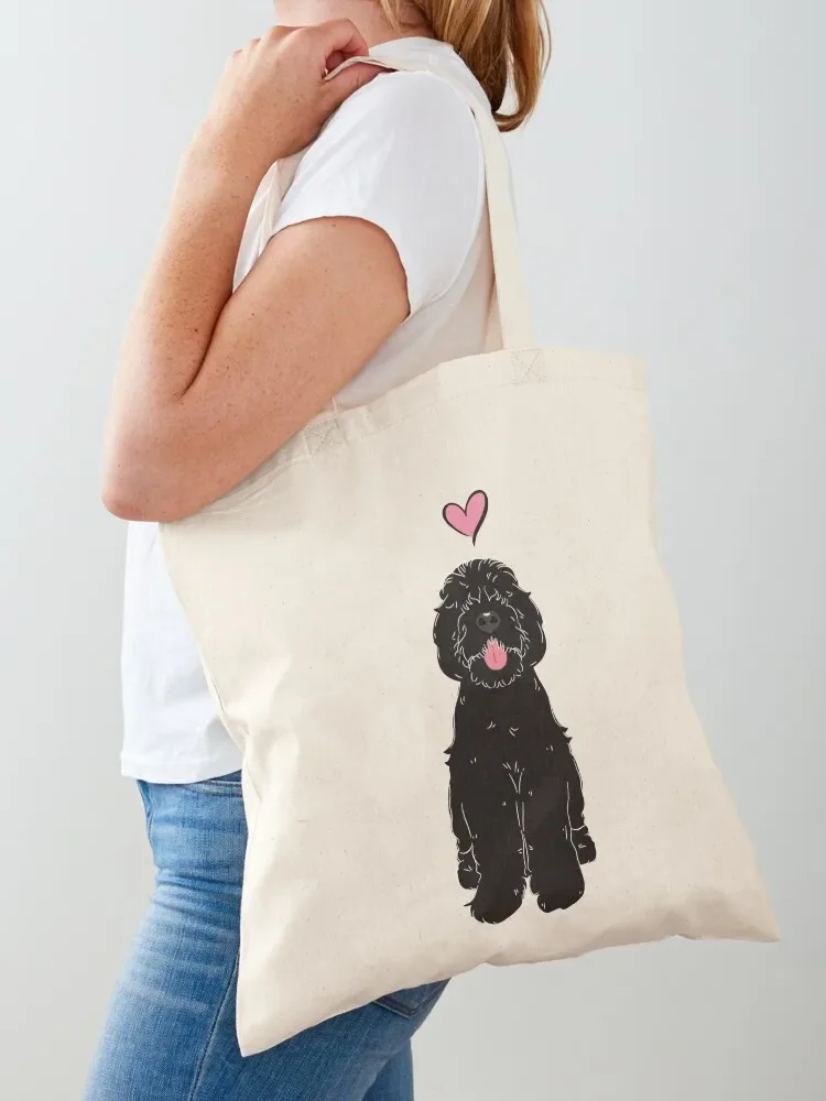 LOVE Black Sheepadoodle Tote Bag tote bag men's shopping bag Women's shopper
LOVE Black Sheepadoodle Tote Bag tote bag men's shopping bag Women's shopper