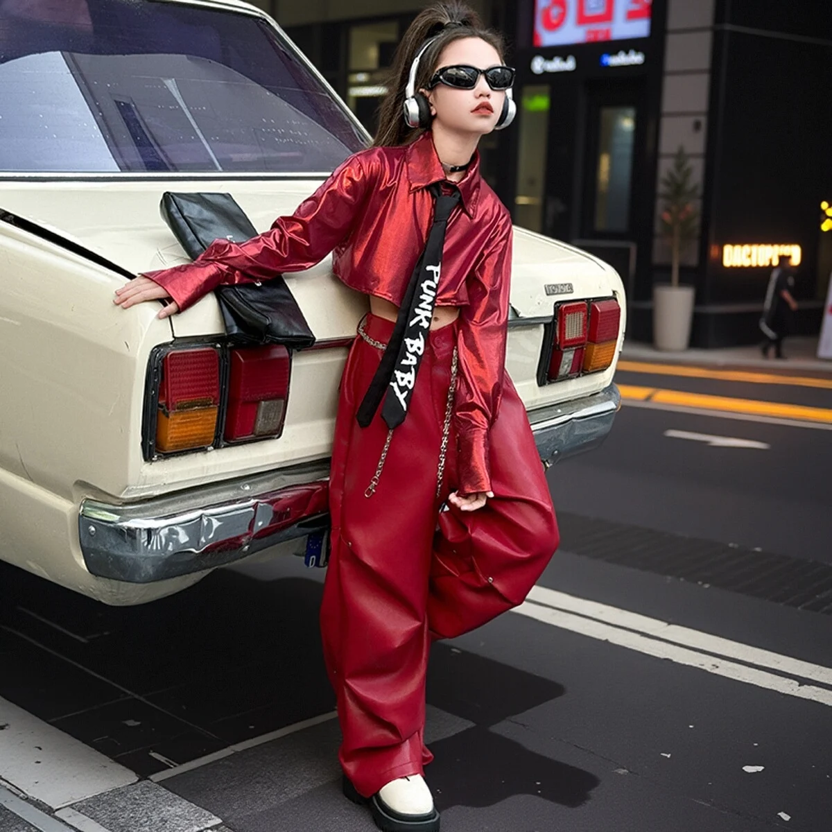 Hip Hop Dance Performance Stage Costumes Kids Red Shirts Pants Suit Girls Jazz Modern Dance Rave Clothing Catwalk Show DN19374
Hip Hop Dance Performance Stage Costumes Kids Red Shirts Pants Suit Girls Jazz Modern Dance Rave Clothing Catwalk Show DN19374