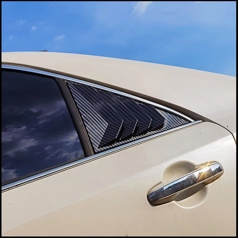 For Toyota Camry 2006-2016 Sedan Rear Door Window Shutter Louver Cover Sticker Trim Decoration Vent Car Styling Accessories
For Toyota Camry 2006-2016 Sedan Rear Door Window Shutter Louver Cover Sticker Trim Decoration Vent Car Styling Accessories
