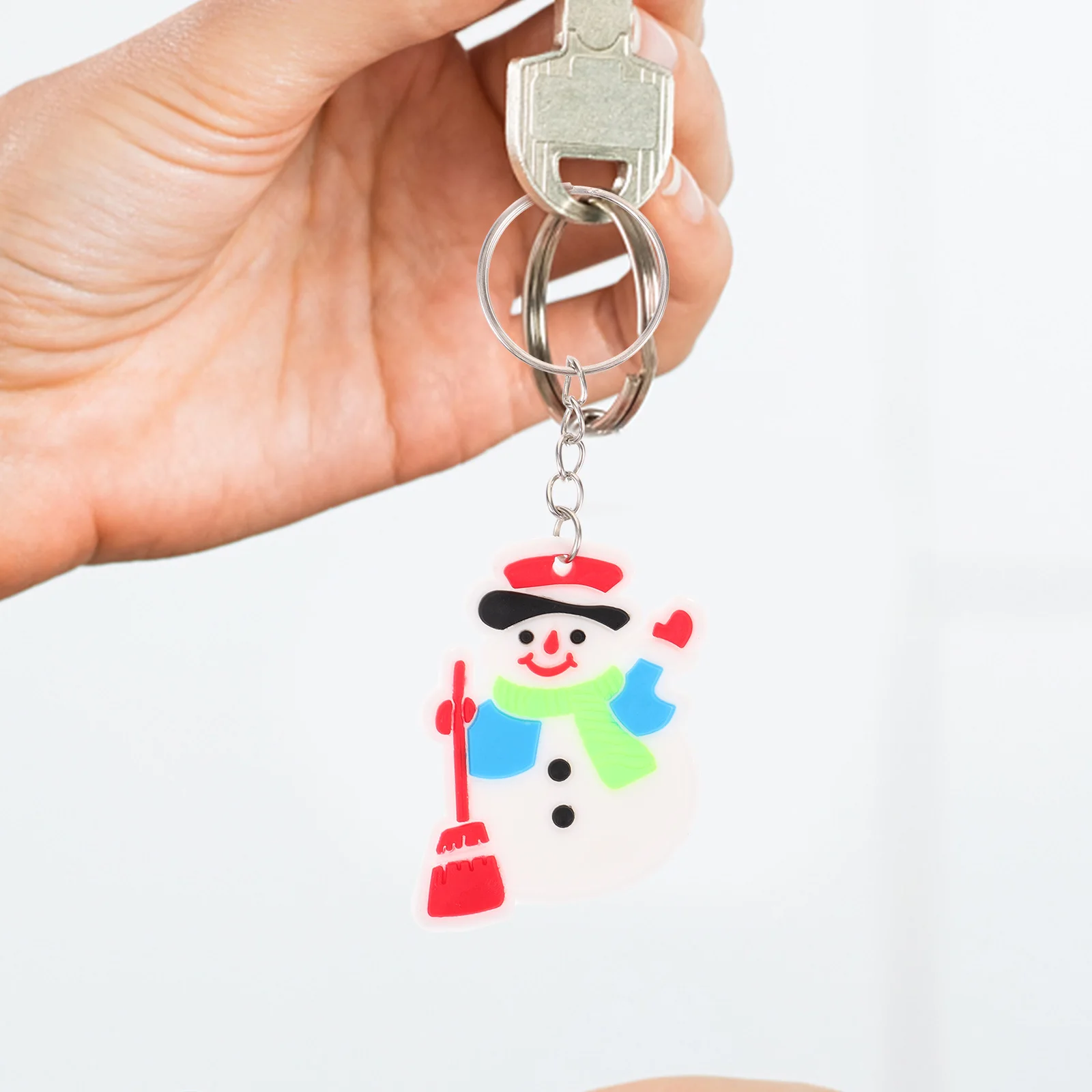 12pcs Santa Claus Christmas Decorations Key Rings Party Favors PVC Perfect Gifts Christmas Key Rings Holiday Seasons
12pcs Santa Claus Christmas Decorations Key Rings Party Favors PVC Perfect Gifts Christmas Key Rings Holiday Seasons
