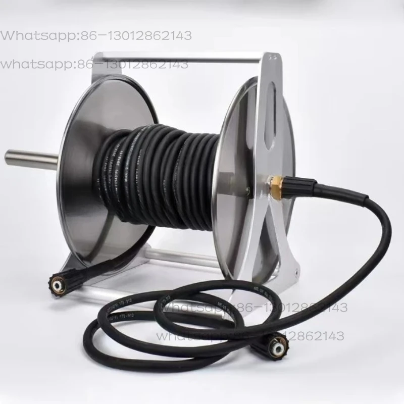 Support de stockage de tuyaux d'eau haute pression, machine à laver de voiture en métal en acier inoxydable
Support de stockage de tuyaux d'eau haute pression, machine à laver de voiture en métal en acier inoxydable