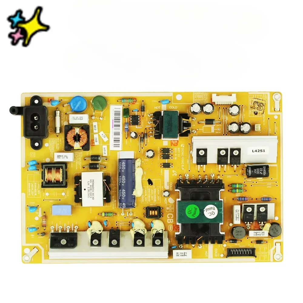 Compatible Samsung TV Power Supply Board BN44-00645=BN44-00611=BN44-00609 L42S1_DDY UN40F5500AF UN40F6300AF UN40F6350A UA40F6300
Compatible Samsung TV Power Supply Board BN44-00645=BN44-00611=BN44-00609 L42S1_DDY UN40F5500AF UN40F6300AF UN40F6350A UA40F6300