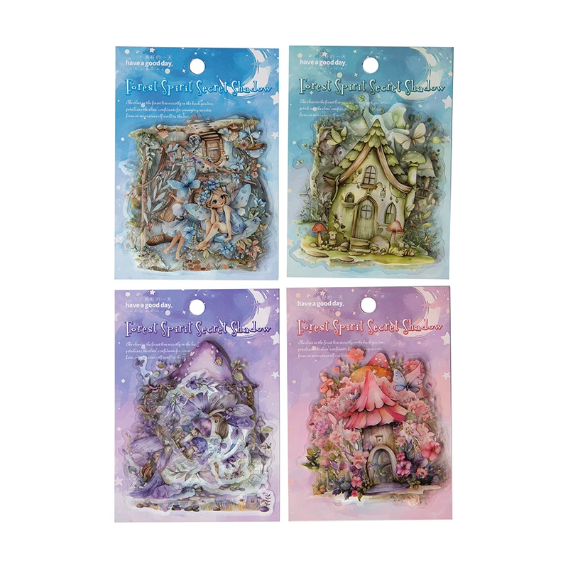8 упаковок/лот Forest Spirit Secret Shadow Series милые милые ретро декоративные наклейки для домашних животных
8 упаковок/лот Forest Spirit Secret Shadow Series милые милые ретро декоративные наклейки для домашних животных