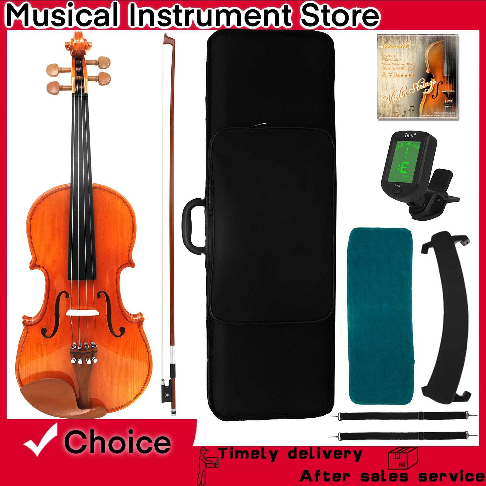Astonvilla 4/4 скрипка AV-609 кленовая деревянная панель мармелад деревянная задняя сторона портативная квадратная коробка аксессуары струнный инструмент скрипка
Astonvilla 4/4 скрипка AV-609 кленовая деревянная панель мармелад деревянная задняя сторона портативная квадратная коробка аксессуары струнный инструмент скрипка