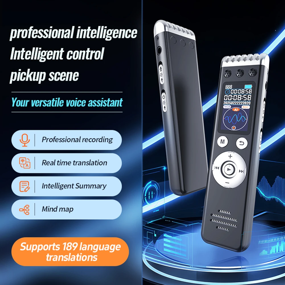 New ai recorder hot model Chatgpt intelligent transcription summary mind map translation recorder
New ai recorder hot model Chatgpt intelligent transcription summary mind map translation recorder