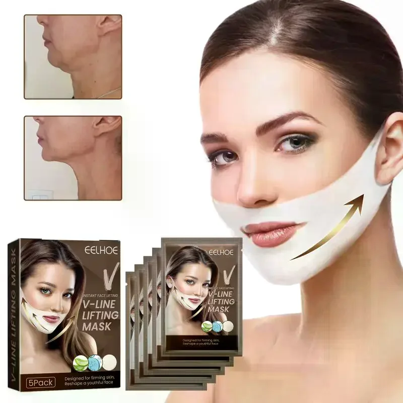 Facial mask patch V-shaped face lift, relax, and nourish facial skin deeply facial mask Korean facial care product
Facial mask patch V-shaped face lift, relax, and nourish facial skin deeply facial mask Korean facial care product