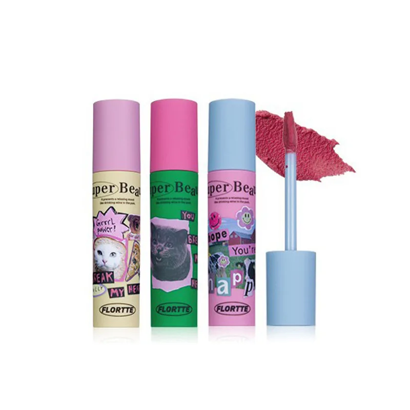 FLORTTE lipstick matte velvet lip glaze 04 cat cream lip cream non-stick cup lip mud
FLORTTE lipstick matte velvet lip glaze 04 cat cream lip cream non-stick cup lip mud