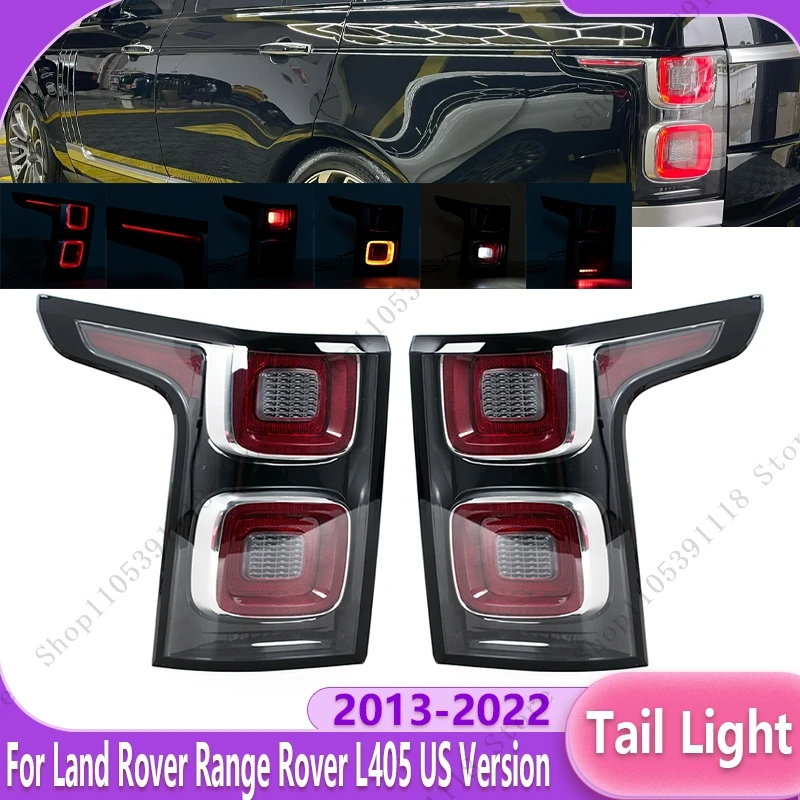 Car Tail Light Assembly Turn Signal Light Brake Reversing Fog Lamp For Land Range Rover Vogue L405 2013-2021 US Version
Car Tail Light Assembly Turn Signal Light Brake Reversing Fog Lamp For Land Range Rover Vogue L405 2013-2021 US Version