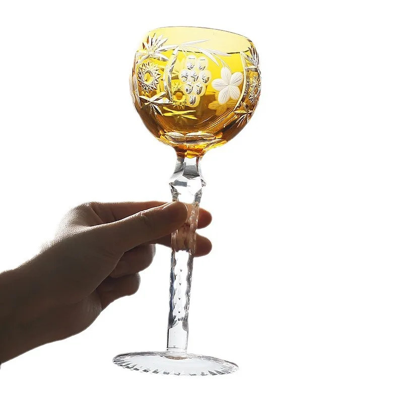 DSA Household Vintage Spherical Red Wine Champagne Cup Color Tall Crystal Cup Whiskey Crystal Cup
DSA Household Vintage Spherical Red Wine Champagne Cup Color Tall Crystal Cup Whiskey Crystal Cup