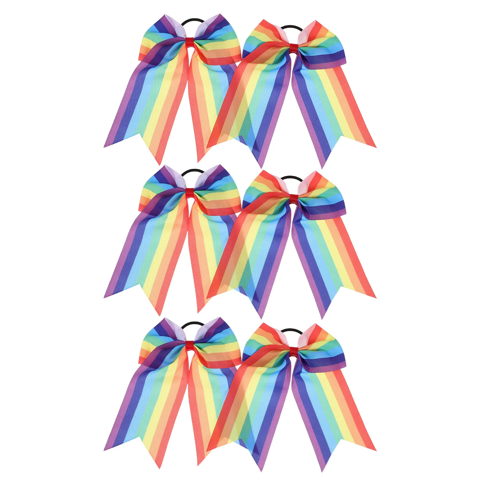 Набор из 6 разноцветных эластичных резинок для волос с бантиками, бесшовные, для тонких волос
Набор из 6 разноцветных эластичных резинок для волос с бантиками, бесшовные, для тонких волос