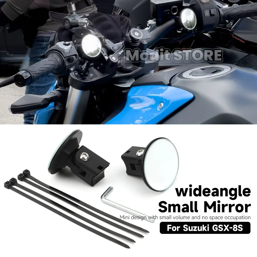 For Suzuki GSX-8S GSX S750 GSX-S 950 GSX-S1000 Motorcycle Accessories Handlebar Rearview Mirror Wide Vision Side Small Mirror
For Suzuki GSX-8S GSX S750 GSX-S 950 GSX-S1000 Motorcycle Accessories Handlebar Rearview Mirror Wide Vision Side Small Mirror