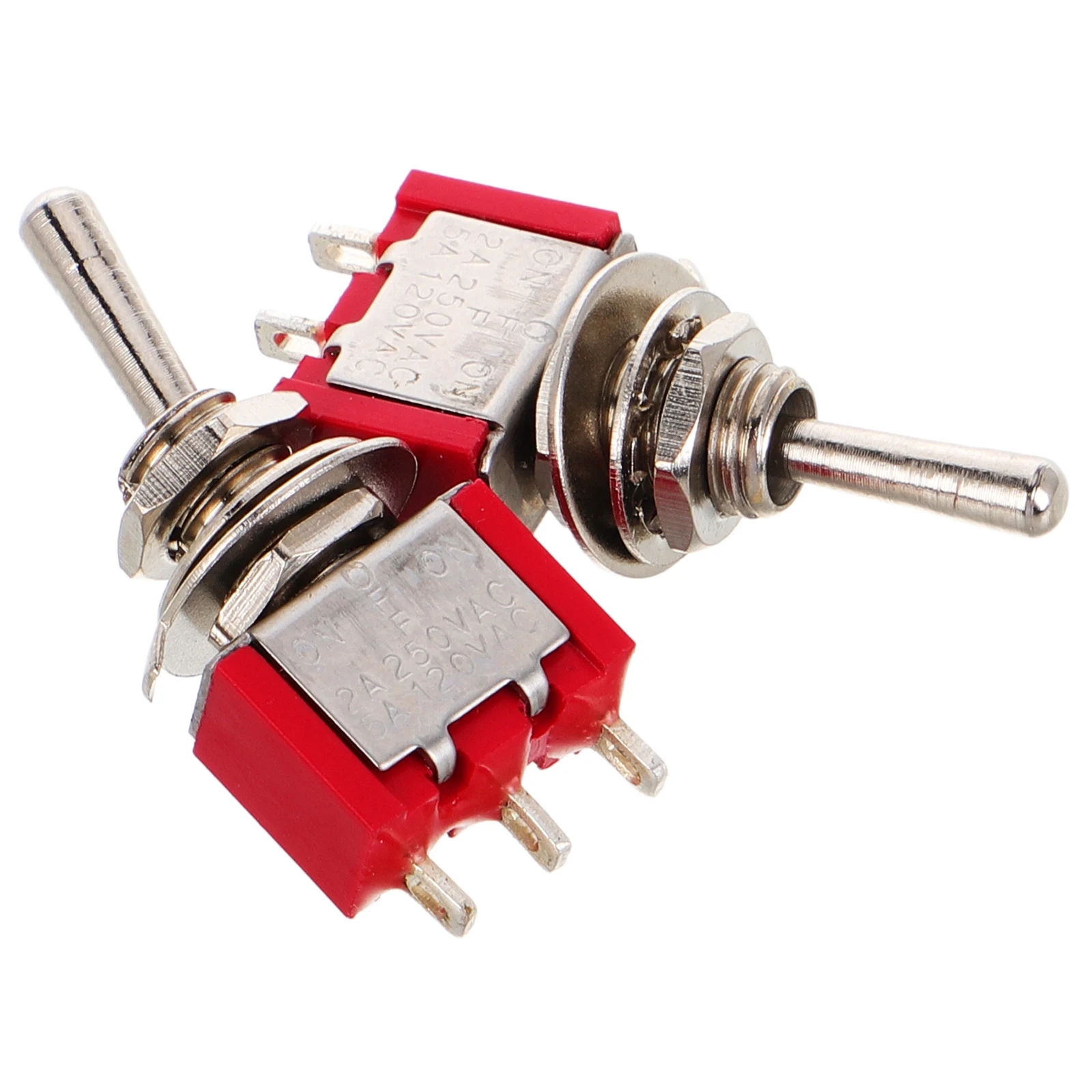 2pcs Mini Toggle Switch 3Pin 2Position Waterproof M6 Mounting MTs-102 Boat Carling Rocker On Off Switch for Automotive Motor
2pcs Mini Toggle Switch 3Pin 2Position Waterproof M6 Mounting MTs-102 Boat Carling Rocker On Off Switch for Automotive Motor