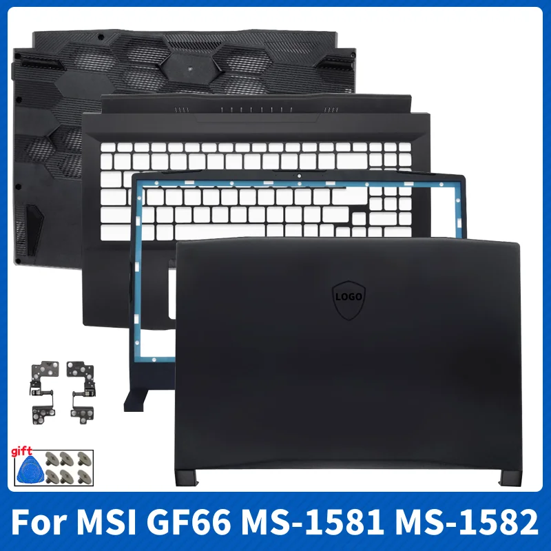 Новый чехол для ноутбука MSI Katana GF66 MS-1581 MS-1582, задняя крышка ЖК-дисплея, задняя крышка, передняя панель, упор для рук, верхняя нижняя основа, петли корпуса
Новый чехол для ноутбука MSI Katana GF66 MS-1581 MS-1582, задняя крышка ЖК-дисплея, задняя крышка, передняя панель, упор для рук, верхняя нижняя основа, петли корпуса