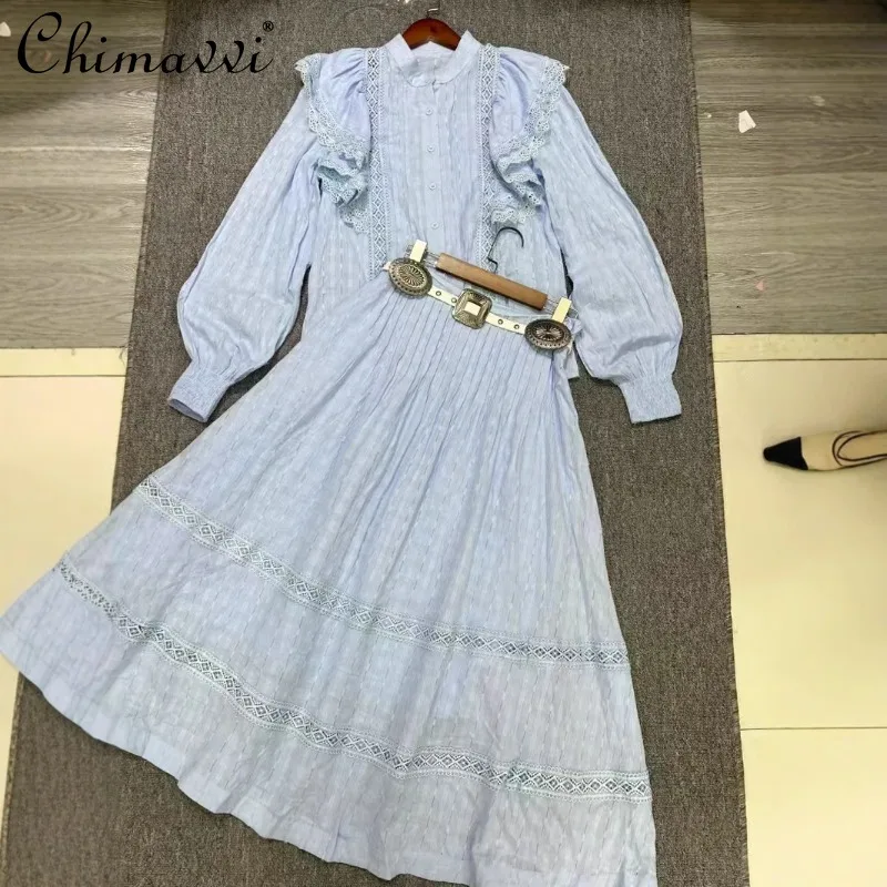 2025 Spring and Summer New Round Neck Casual Long-sleeved Ruffle Edge Shirt with Skirt Lace Splicing Suit For Women
2025 Spring and Summer New Round Neck Casual Long-sleeved Ruffle Edge Shirt with Skirt Lace Splicing Suit For Women