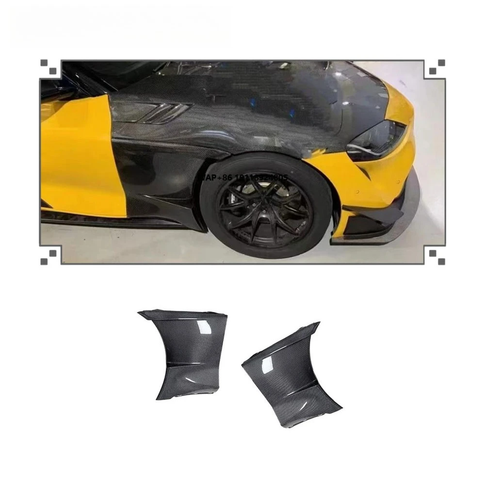 Carbon Fiber EVA Style Front Fender Fit for Supra GR A90 A91 MKV 2019-2023
Carbon Fiber EVA Style Front Fender Fit for Supra GR A90 A91 MKV 2019-2023