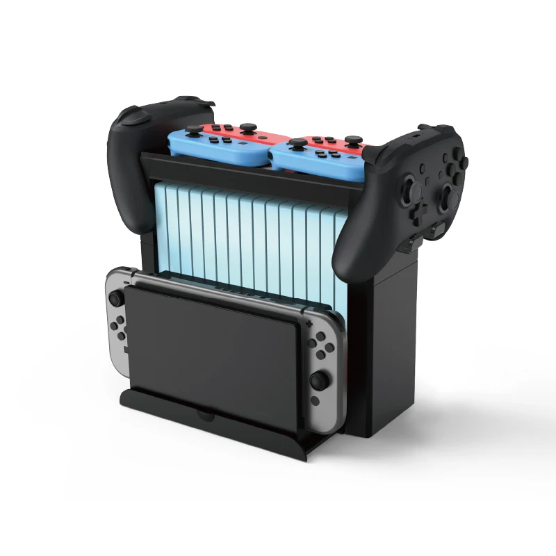 Универсальный органайзер для Switch 2/OLED/переключателя, подставка для хранения игровых карт/дисков/телевизольной док-станции/консоли/контроллера, комплект аксессуаров
Универсальный органайзер для Switch 2/OLED/переключателя, подставка для хранения игровых карт/дисков/телевизольной док-станции/консоли/контроллера, комплект аксессуаров