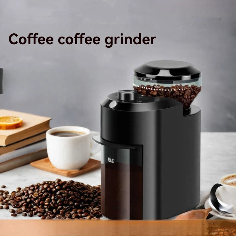 Электрическая кофемолка для кофейных зерен, итальянская маленькая бытовая кофемолка для мокко с 28 уровнями регулируемой толщины 
Электрическая кофемолка для кофейных зерен, итальянская маленькая бытовая кофемолка для мокко с 28 уровнями регулируемой толщины