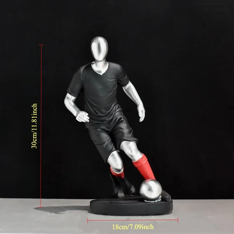 Abstract Statues Figurine Nordic Living Room Home Decor Decoration Desk Ornaments Living Room Decoration Football Player
Abstract Statues Figurine Nordic Living Room Home Decor Decoration Desk Ornaments Living Room Decoration Football Player