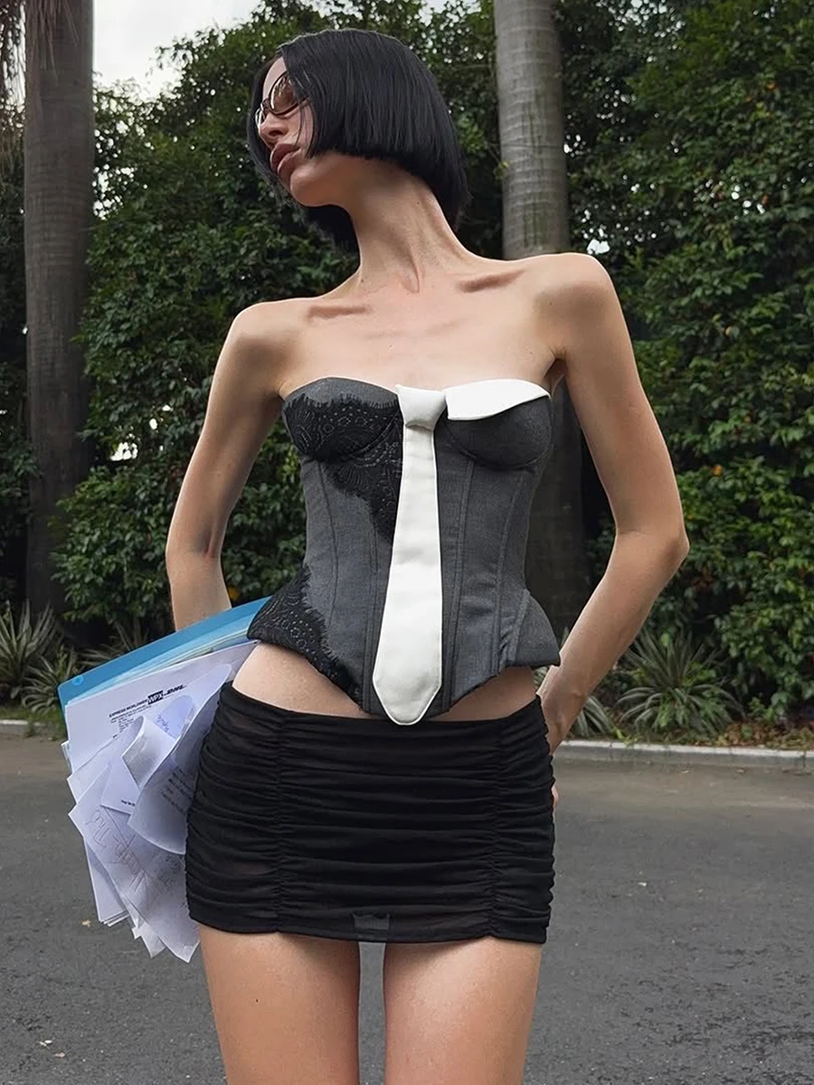 Модный женский укороченный топ-бюстье с принтом Weird Puss Spicy Girl, облегающий, универсальный, для повседневной носки
Модный женский укороченный топ-бюстье с принтом Weird Puss Spicy Girl, облегающий, универсальный, для повседневной носки