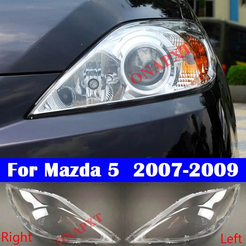 Transparent Lampshade Shell Car front headlight Cover For Mazda 5 2007 2008 2009 Auto Light Case Glass Lens Lamp
Transparent Lampshade Shell Car front headlight Cover For Mazda 5 2007 2008 2009 Auto Light Case Glass Lens Lamp