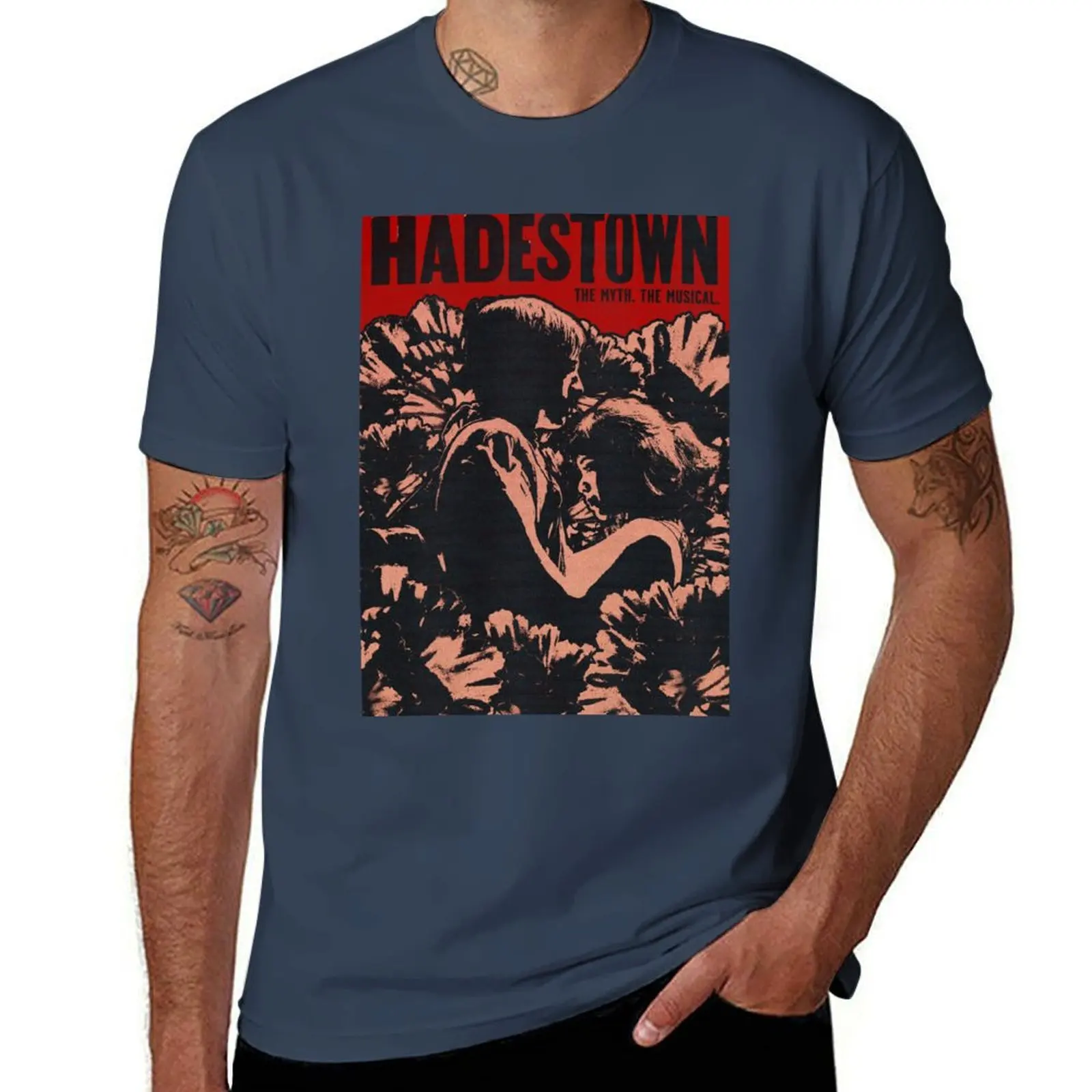 Hadestown Poster Alternative T-Shirt Fashion Print Casual Short Sleeve
Hadestown Poster Alternative T-Shirt Fashion Print Casual Short Sleeve