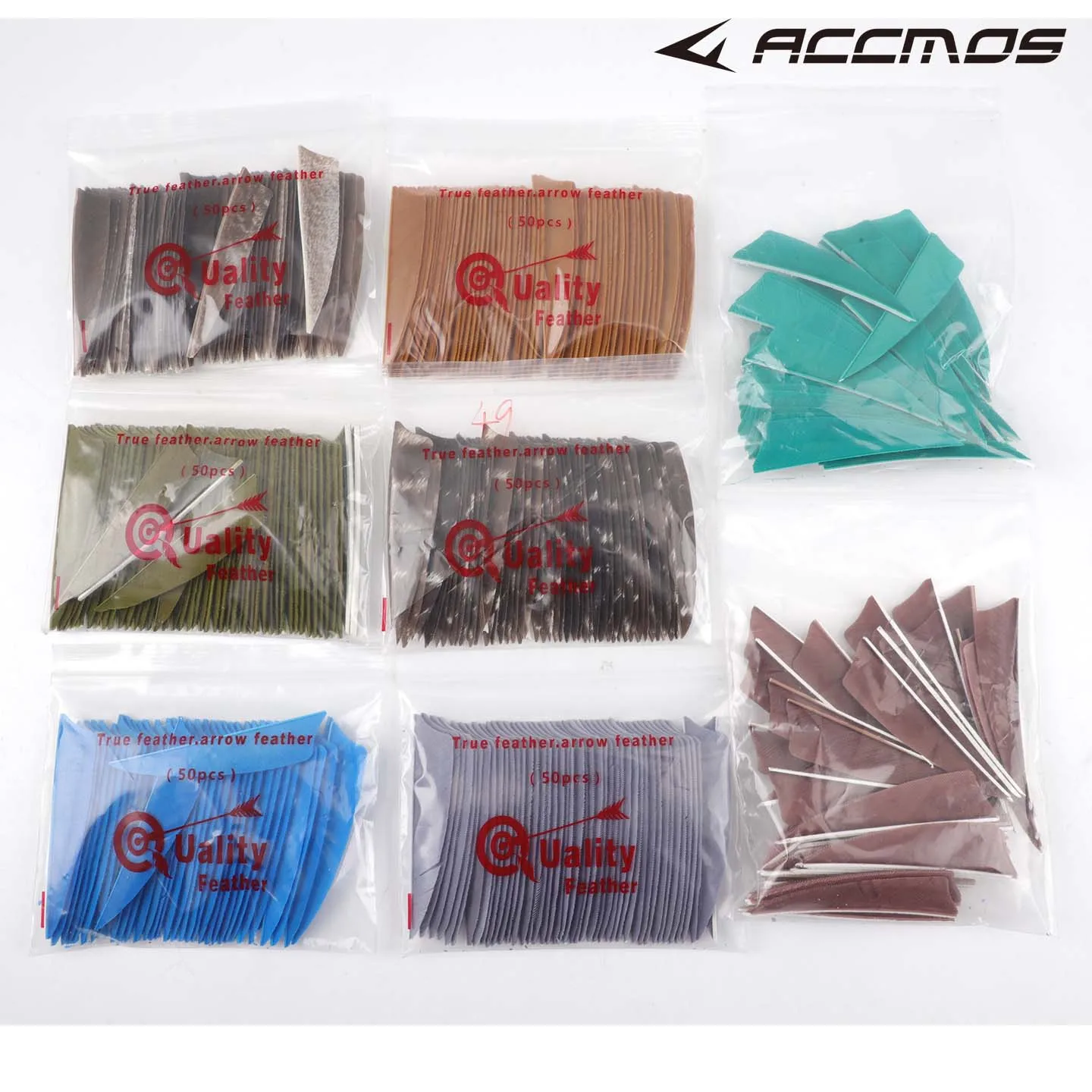 ACCMOS 100Pcs 3 Inch Arrow Feathers Lightweight Arrow Vanes for Recurve Compoun 76mm Fletching Vanes Archery Hunting Accessories
ACCMOS 100Pcs 3 Inch Arrow Feathers Lightweight Arrow Vanes for Recurve Compoun 76mm Fletching Vanes Archery Hunting Accessories