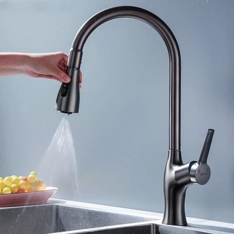 MickeyR Kitchen Faucets Pull Out Mixer Taps Hot Cold Water Accessories Deck Mounted Stream Sprayer Cooking iron for the kitchen
MickeyR Kitchen Faucets Pull Out Mixer Taps Hot Cold Water Accessories Deck Mounted Stream Sprayer Cooking iron for the kitchen