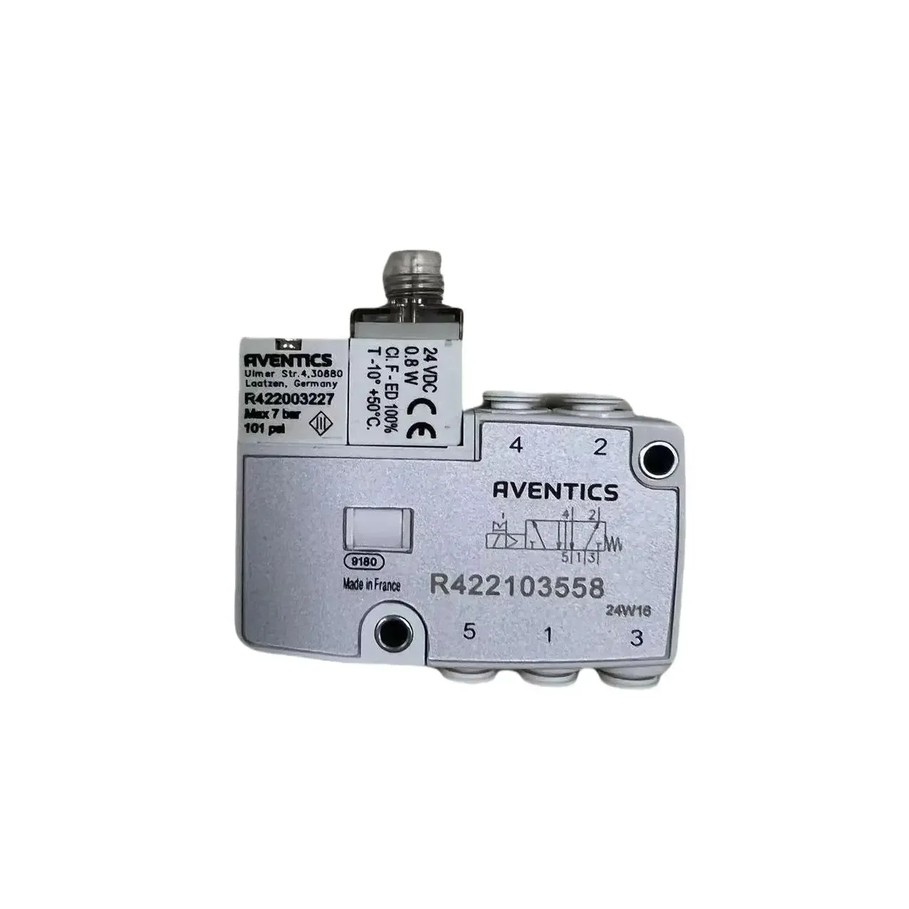 German AVENTICS LS04 series solenoid valve R422103558
German AVENTICS LS04 series solenoid valve R422103558
