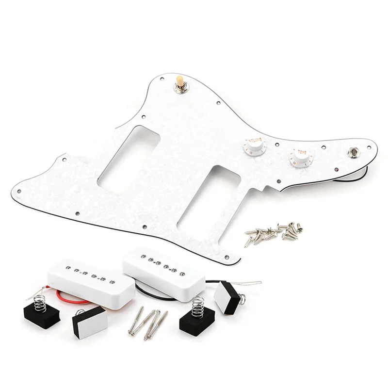 For Japan for Jazzmaster Guitar Pickguard With P90 Electric Guitar Pickup Neck PAF Humbucker HOT
For Japan for Jazzmaster Guitar Pickguard With P90 Electric Guitar Pickup Neck PAF Humbucker HOT