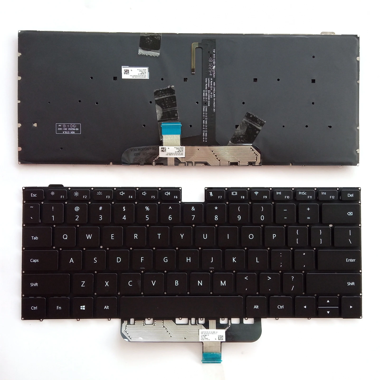 US/RU layout for Huawei NbDE-WWXX9 WDH9 WFH9 CREM-WFG9 NBZ-WBE9 KLCZ-WDH9 bohl-WFP9 NBLK-WAX9X Laptop Keyboard
US/RU layout for Huawei NbDE-WWXX9 WDH9 WFH9 CREM-WFG9 NBZ-WBE9 KLCZ-WDH9 bohl-WFP9 NBLK-WAX9X Laptop Keyboard